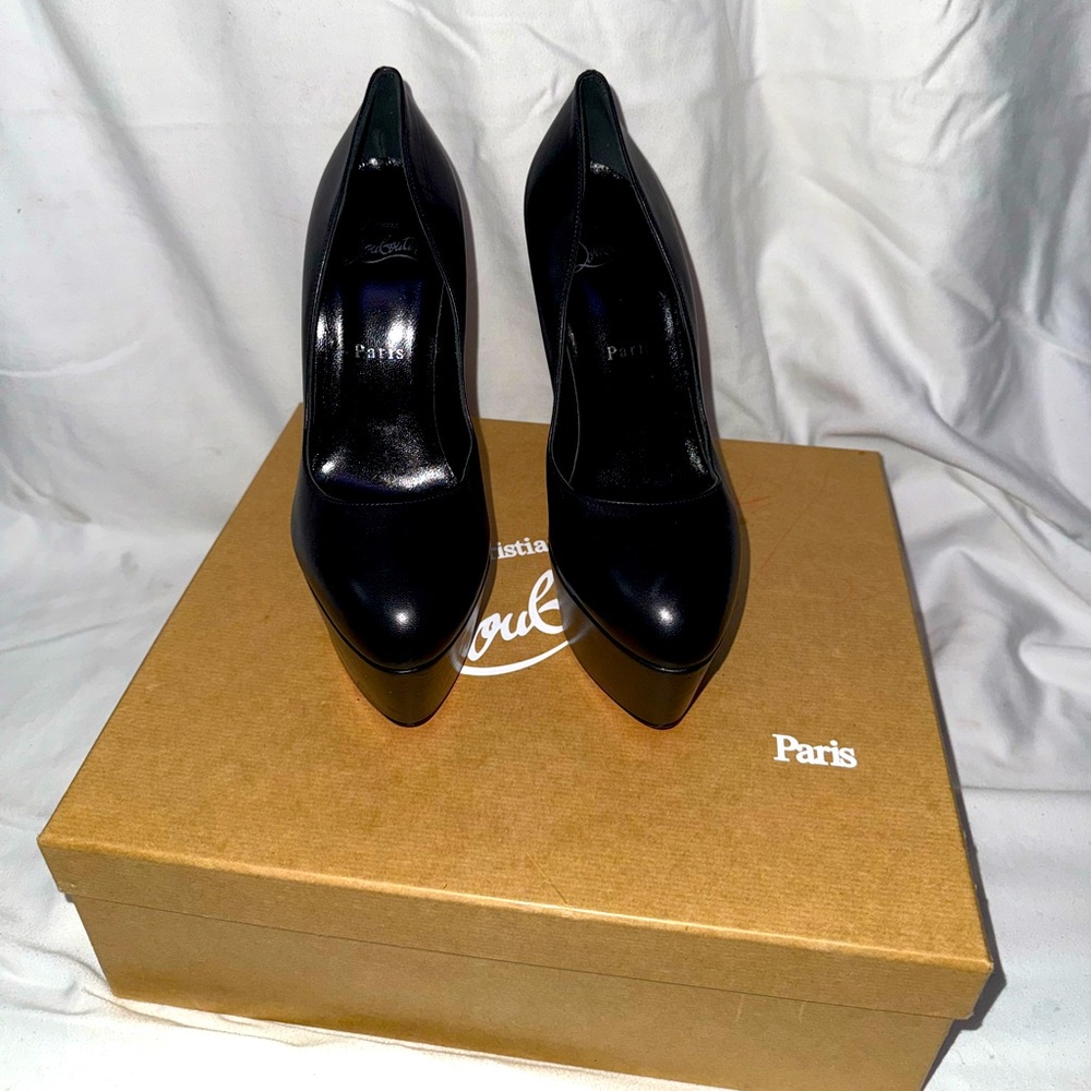 Christian Louboutin Dolly Alta 160mm Black Stilleto Pump